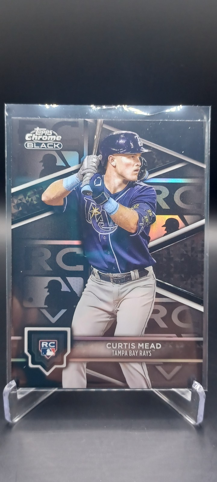 🔥Curtis Mead (RC)🔥Design Variation🔥2024 Topps Chrome Black #27