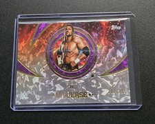 2025 Topps Universe WWE #195 TRIPLE H Purple Glass /399