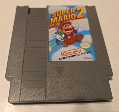 Super Mario Bros 2 Two (Nintendo Entertainment System, NES) Cartridge