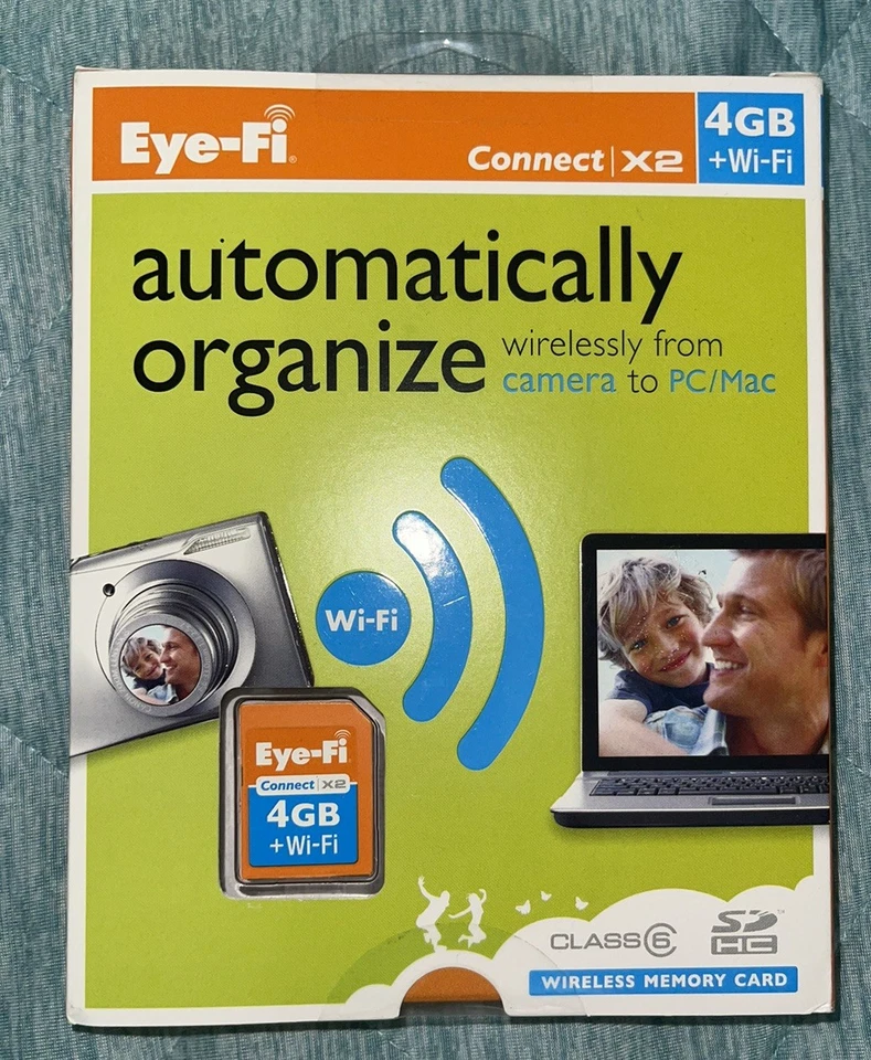 Eye-Fi Connect X2 4GB Class 6 - SDHC Card - Retail - EYE-FI4-CN - Image 3 of 4
