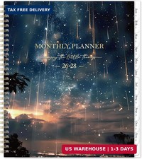 Monthly Planner 2026-2028 - 2 Year Planner 2026-2028, Jul.2026 - Jun.2028, 9" x