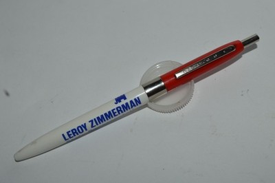 Signature Ballpoint Pen Leroy Zimmerman State Representative 99th District 1990s