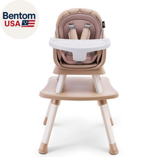 6 in 1 Baby High Chair, Convertible Infant Feeding Chair for Babies  Toddlers T