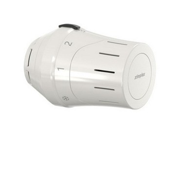 Simplex Design Thermostatkopf M30 x 1,5 m. Nullstellung weiss