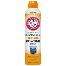 Arm & Hammer Invisible Odor Defense Body Powder Spray, 7 oz (FREE SHIPPING)