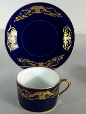 Grande tasse petit déjeuner (2 diponibles) porcelaine Limoges Parfait état C988