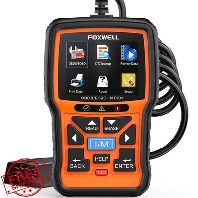 FOXWELL NT301 OBD2 Scanner Live Data Code Reader Tool