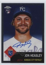 2022 Topps Chrome Platinum Anniversary Jon Heasley #CPA-JHE Auto 0rj8