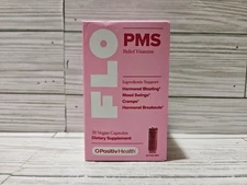 O Positive FLO PMS Relief Vitamins 30 Capsules 5/2026