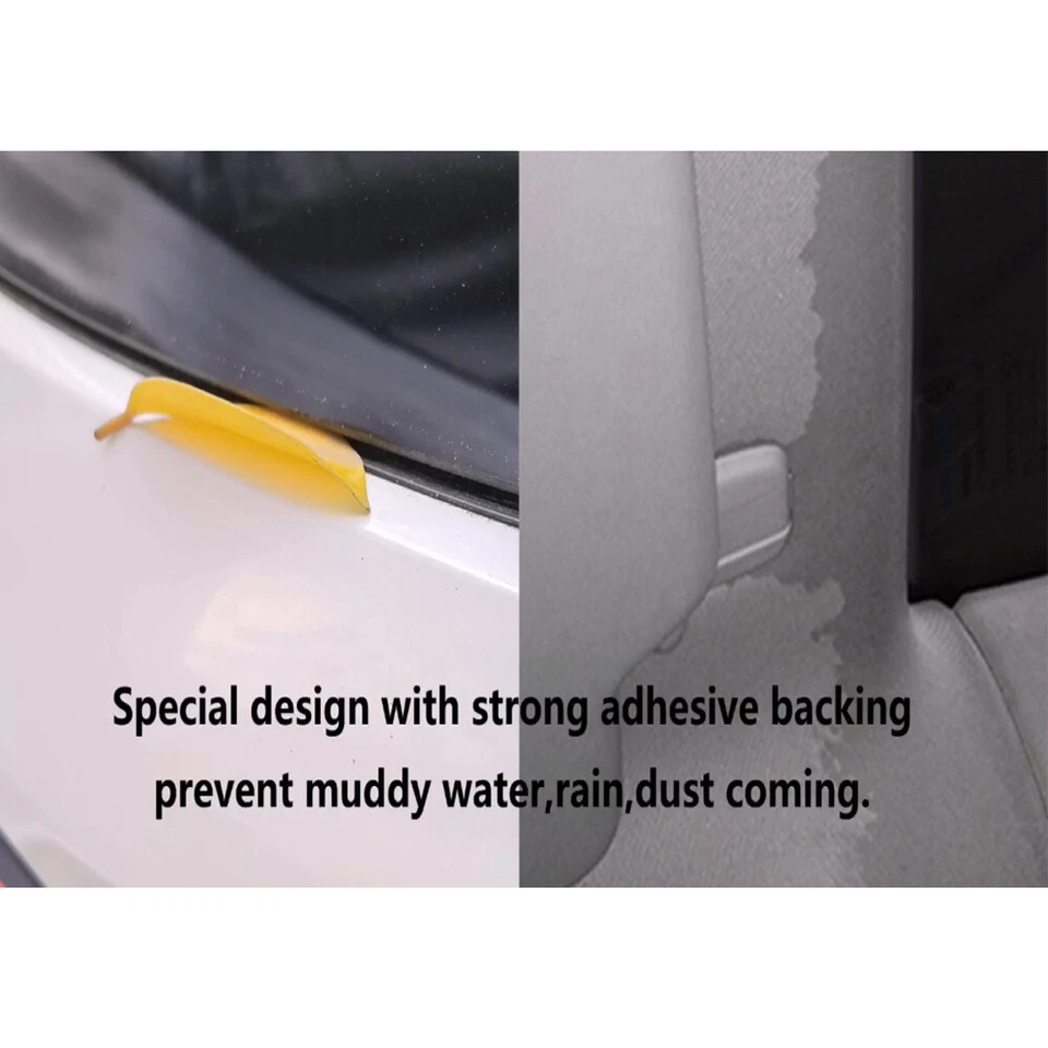Sound & Wind & Dust Proof Material Molding Edge Trim Use For Car Windshield 9Ft - Imagem 2 de 4