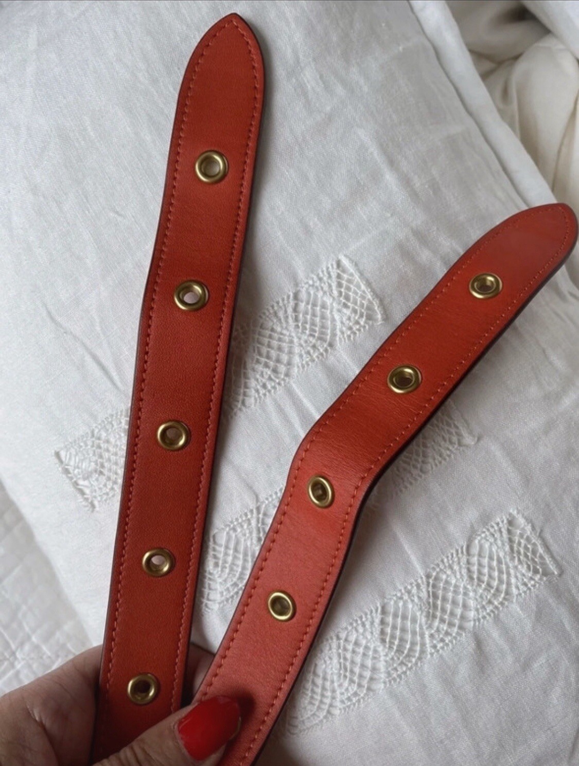 Rare Coach Originals Rambler in Mango Orange Leather 89127 Shoulder Bag Purse 🧡 image 10