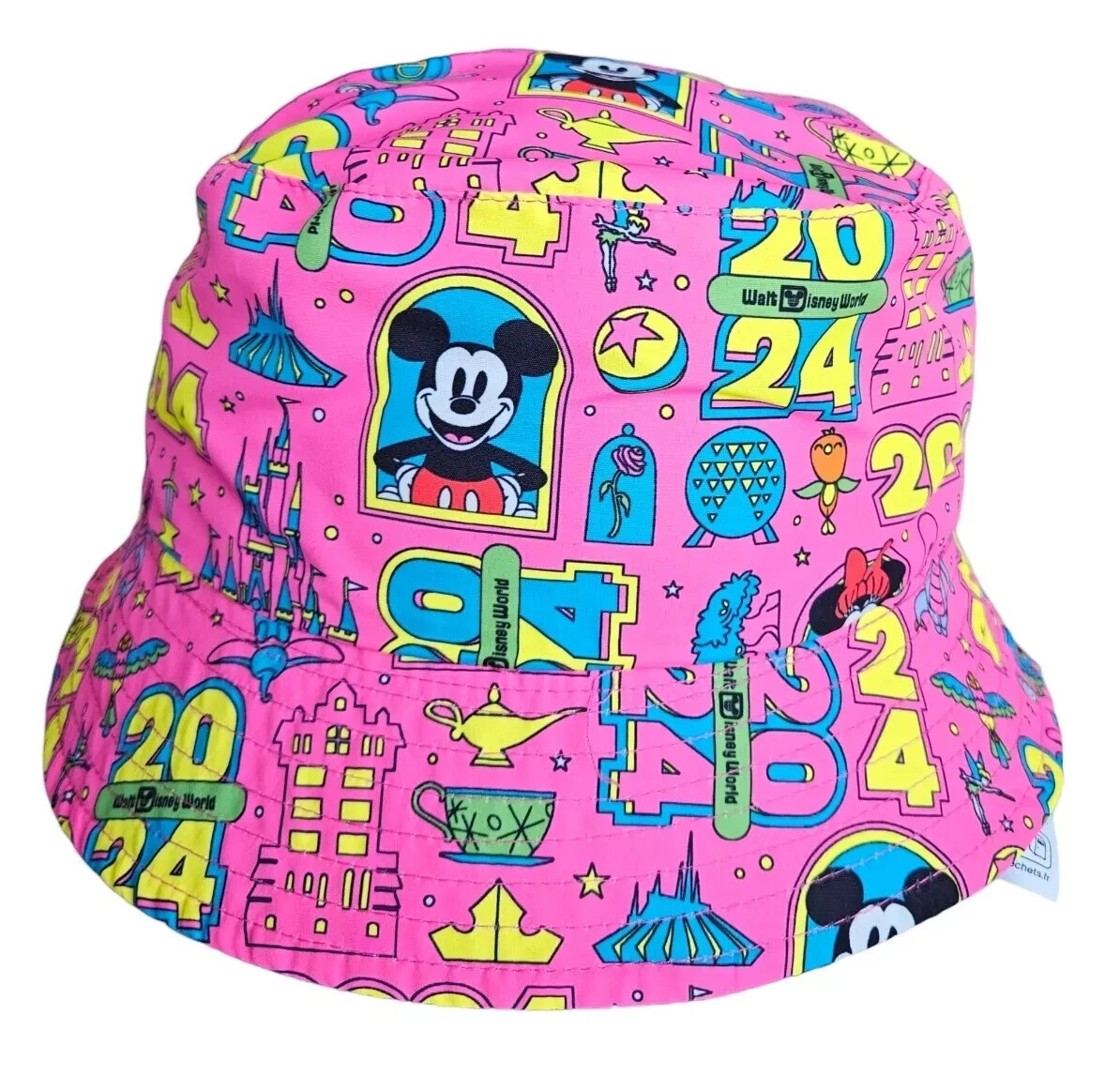 NWT Disney Aulani 2024 Reversible Bucket Hat Disney World 2024 Reversible Bucket Hat for Adults NEW NWT  main image 2