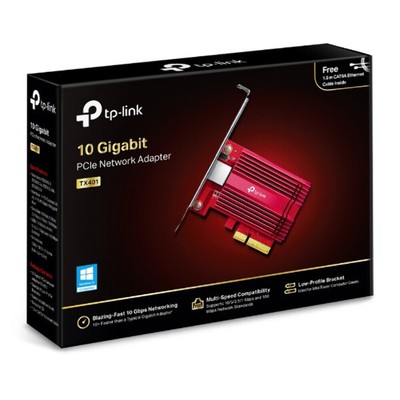 TP-Link TX401 10 Gigabit PCI Express Network Adapter Low-Profile & Full-Height B