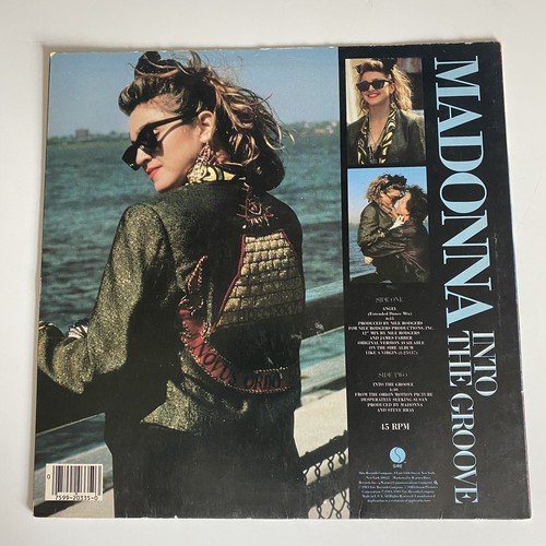 Madonna "Angel/Into The Groove" 45 RPM 12” Vinyl Maxi Single 1985 Sire 0-20335 - Picture 3 of 3
