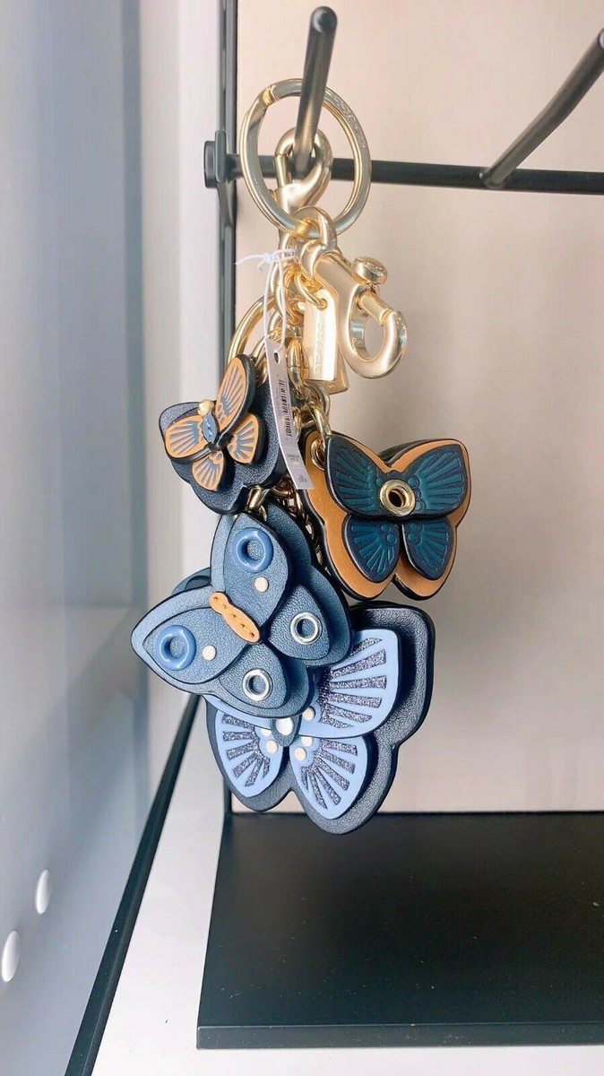 COACH バタフライモチーフ チャーム NWT Coach Butterfly