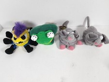 Octopus Snake Elephant bundle Meanie Series 1 Beanbag Retired 1997