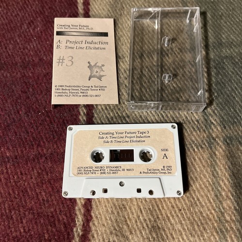 Tad James Cassette. Creating Your Future. #3 - Picture 4 of 5