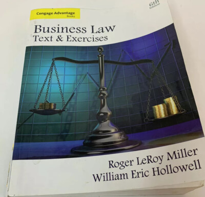 Business Law Textbook Tax And Exercises  6th Edition Roger LeRoy Miller Book
