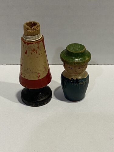 Antique Needle Case / Pin Holder “Mary Ann” Original Paint c1800's - Picture 2 of 8