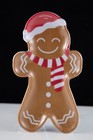 New Cook With Color Christmas Gingerbread Man Spoon Rest
