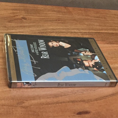 Collecteur de vitres arrière Alfred Hitchcock Ed James Stewart découpe DVD grand écran - Photo 6/7