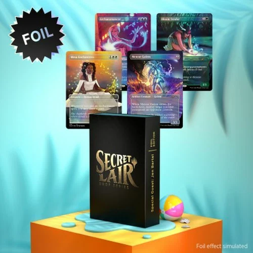1x  Secret Lair: Drop Series: Jen Bartel: Foil New Sealed Product - Magic: The G