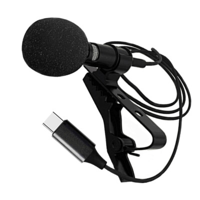 1 Stück USB-C-Mikrofon Handy Lavalier-Mikrofon Vlog-Mikrofon Typ-C-Mikrofon