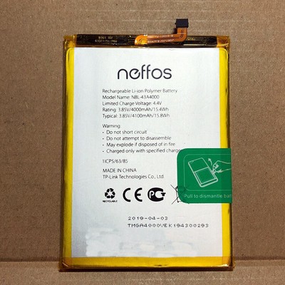 NBL-43A4000 OEM Battery For TP-LINK neffos x20/x20 pro TP7171A/TP9131A 4000mAh