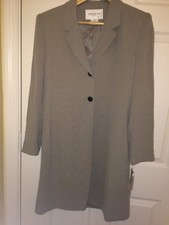 NWT Jones New York Women's Navy/Gray Suit Size 8 Long Jacket/Skirt