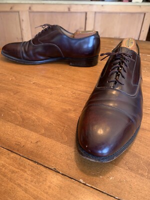 Johnston & Murphy Optima Burgundy Leather Oxford cap toe dress shoe men size 10 Johnston & Murphy Optima Burgundy Leather Cap Toe Oxfords  main image 3