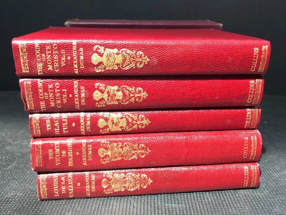 Lote De Colección De Cinco (5) Colección Alexandre Dumas: Tulipán Negro, Louise de La Va Foto 4 de 4