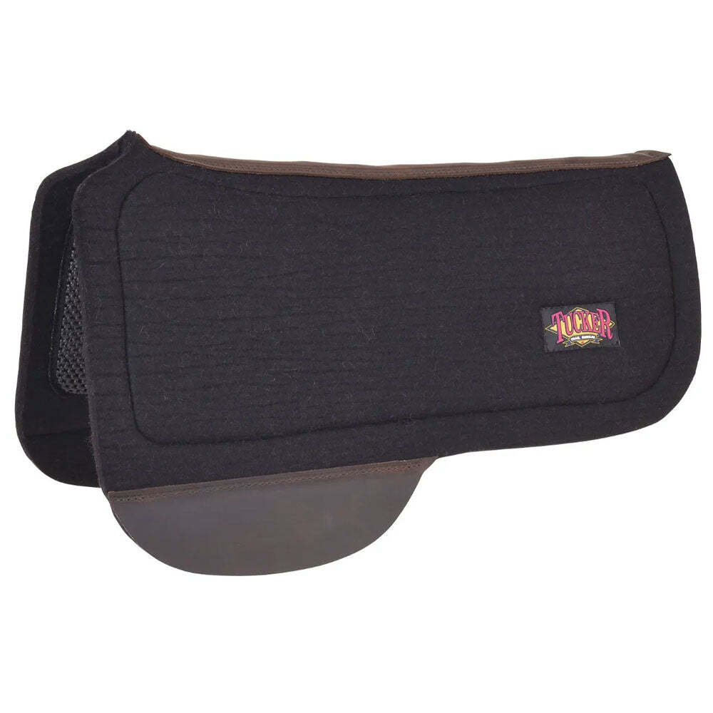 Tapis De Selle Tucker Apex 100% Laine – Noir, Taille 30x34 – Neuf