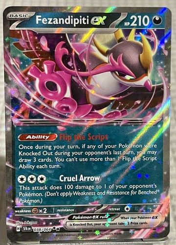 Fezandipiti ex 038/064 Sv: Shrouded Fable Holo