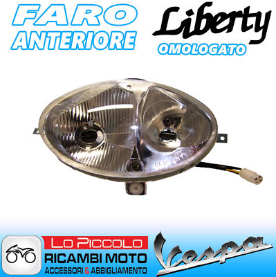 FARO FANALE ANTERIORE PIAGGIO LIBERTY VESPA ET4 125 150 COD