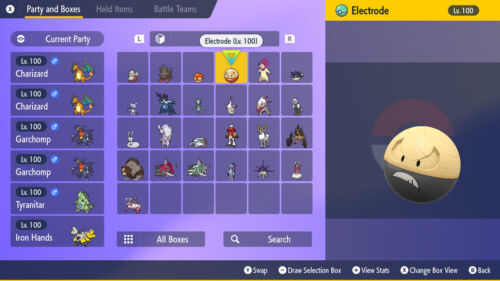 Shiny 6IV Hisuian Pokemon with Master Balls 25 PCs Bundle for Scarlet and Violet - Picture 2 of 3
