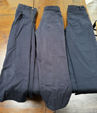 BOYS NAVY BLUE UNIFORM PANTS SZ 8 10 12 - USED