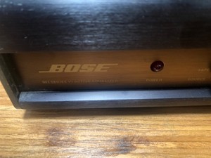 bose 901 series vi equalizer