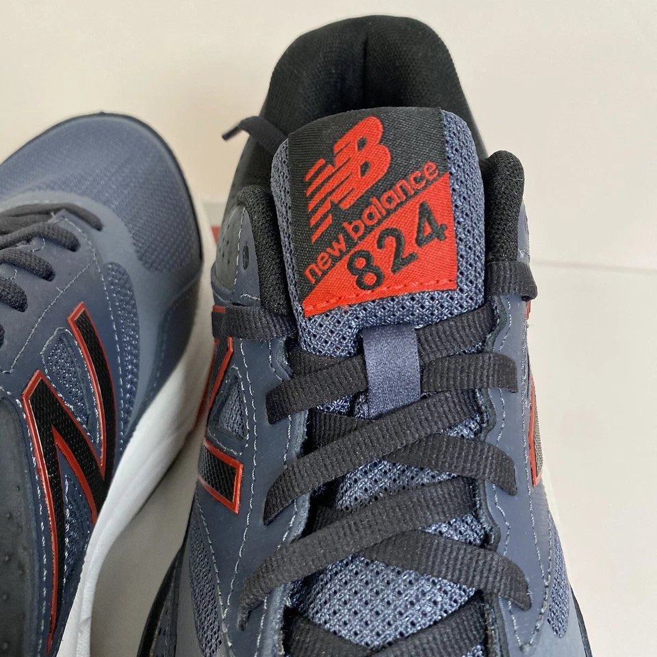Серый New Balance 824 мужской размер 9 - женский размер 10,5 унисекс MX824GR1 - Изображение 4 из 4