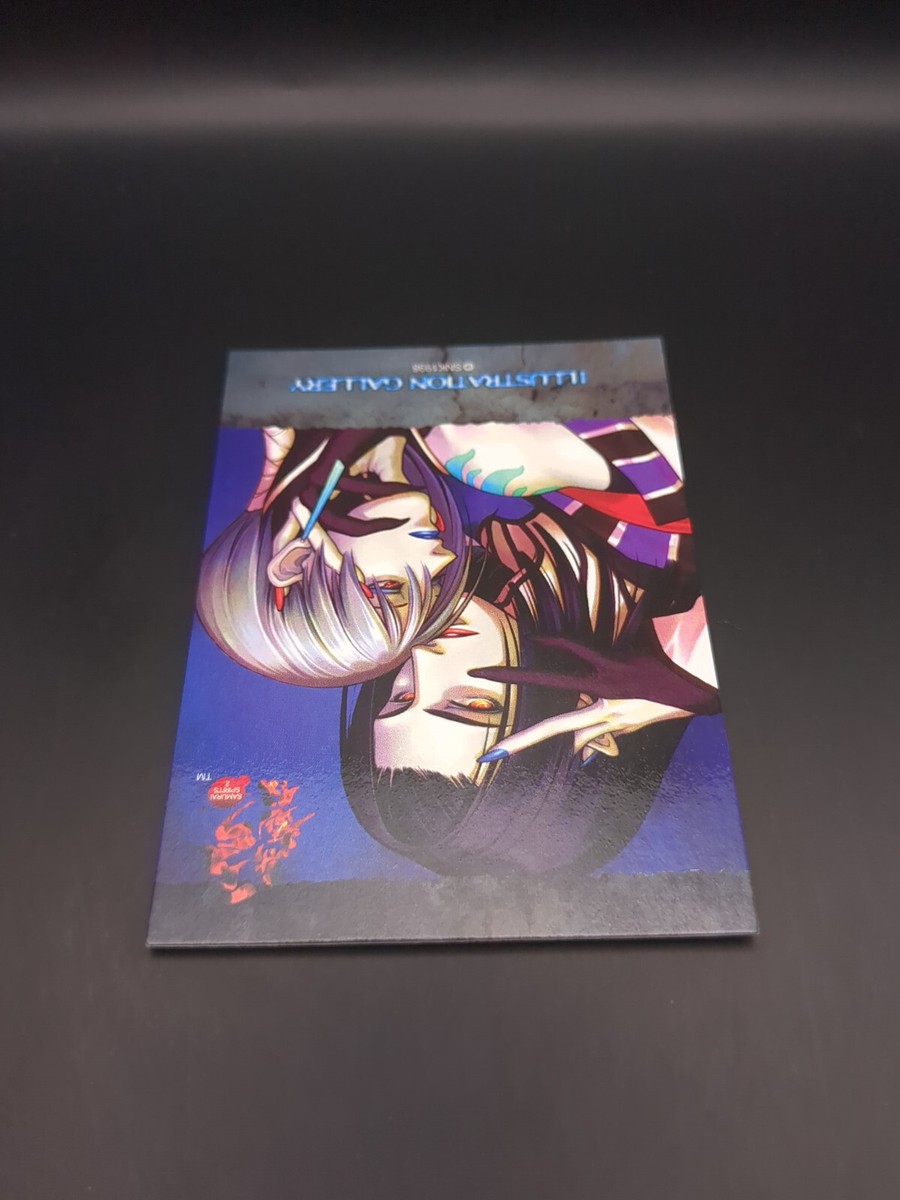 Shiki Asura #XVI Samurai Shodown SPIRITS SNK Trading Card 1997 TCG
