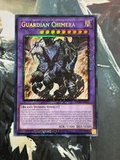 Yugioh Guardian Chimera Prismatic Collectors Rare RA02