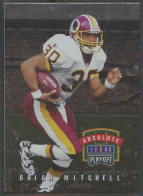 1996 Absolute Playoff #36 Brian Mitchell Washington Redskins