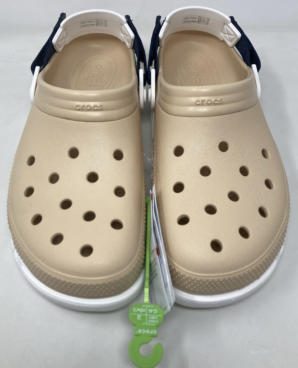 Crocs Duet Max II 2 Clog Shitake Men's Size 10 Slip On