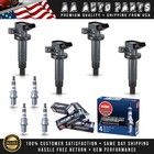 4 Ignition Coil & 4 NGK Iridium Spark Plug for Toyota Corolla Matrix 1.8L UF247