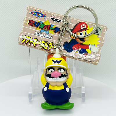 Nintendo マリオパーティ　マリオ &ワリオ キーホルダー 1998年 Nintendo Super Mario Party Wario mascot Figure Keychain 1998 From