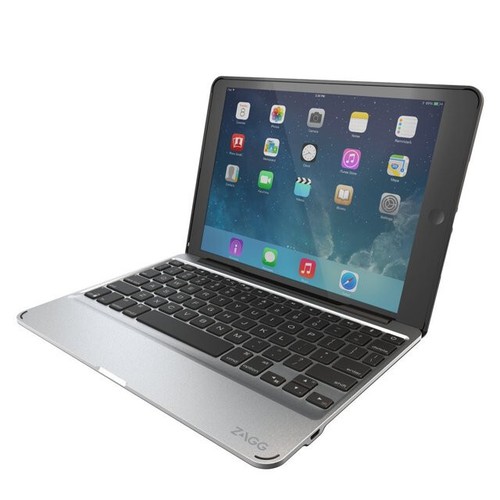 Zagg - iFrogz (D6ZF2-BB0) For Apple iPad Air 2 Slim Book Bluetooth Keyboard - Picture 3 of 6
