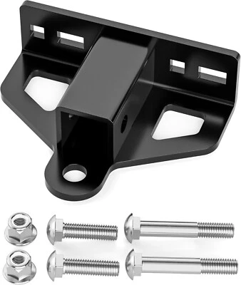 HOWBOW Zero Turn Lawn Mower Hitch with 1-1/4" Receiver 6mm Thicker Heavy Duty Steel