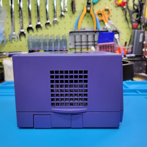 Nintendo GameCube Console Indigo DOL-001 USA Purple LED Restored Cleaned Working - Picture 6 of 23