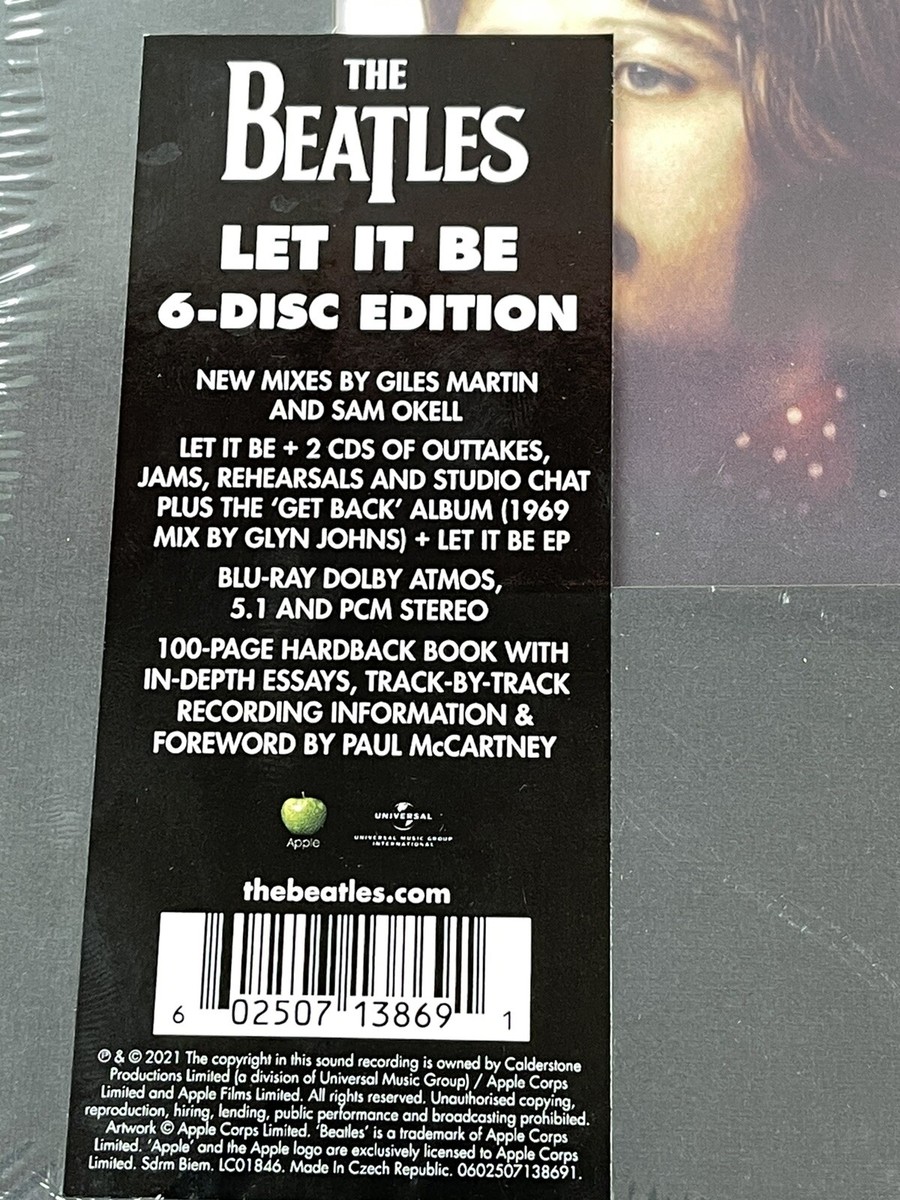 THE BEATLES, LET IT BE, 6 DISC EDITION BLU-RAY **SEALED** | eBay