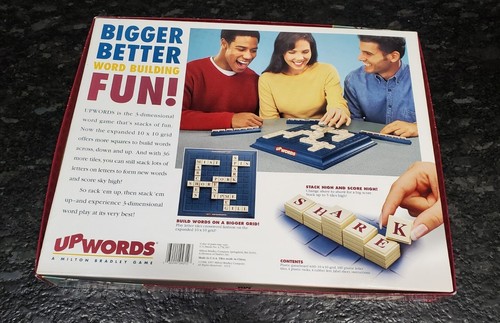 1997 Milton Bradley Upwords Complete Great Shape - Picture 5 of 11