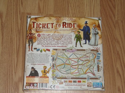 Sealed Ticket To Ride: Days Of Wonder • Alan R Moon - Picture 2 of 2